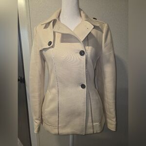 Banana Republic Cream Trench Coat